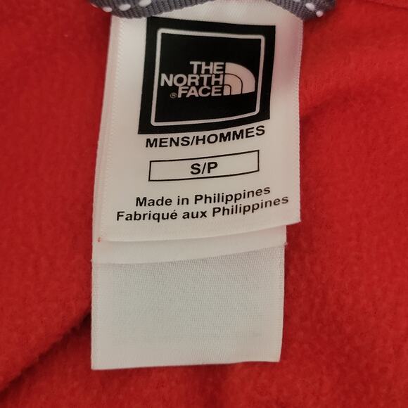 Vintage Y2K Men North Face TKA 100 Red Fleece SP Pullover Long Sleeve 1/4 Zip - Picture 2 of 12